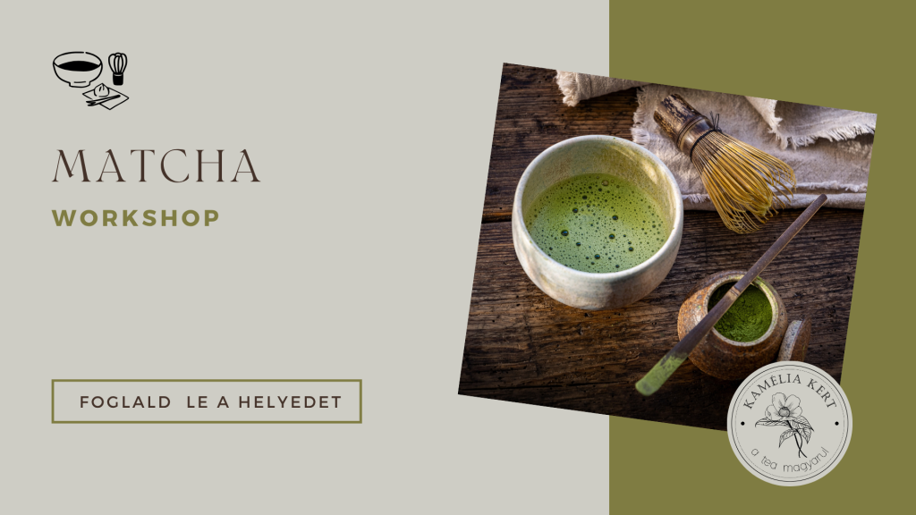 kamélia kert matcha workshop