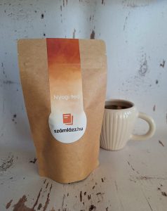 kamélia kert céges logózott tea