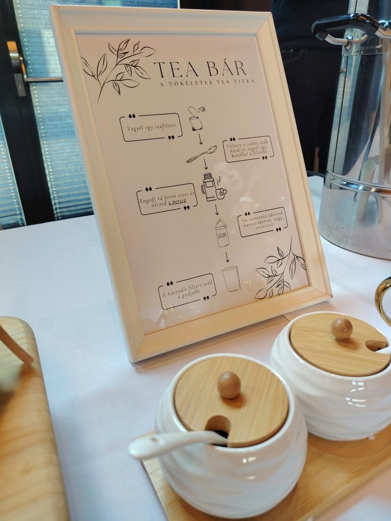 tea rendezvényre